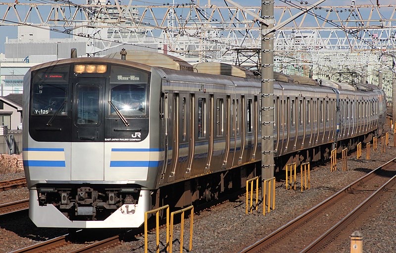 ファイル:Sobu Line E217 Y-125 20141213.jpg