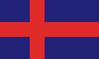 ファイル:Flag of Oldenburg (Scandinavian Cross).png