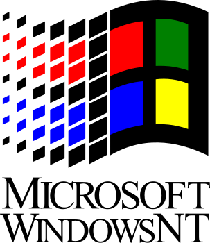 ファイル:Microsoft Windows NT 3.1 logo with wordmark.png