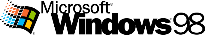 ファイル:Microsoft Windows 98 logo with wordmark.png