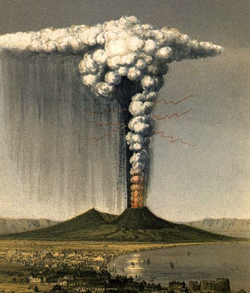 ファイル:1822年のヴェスヴィオ山の噴火.jpeg