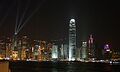 香港市街地の夜景