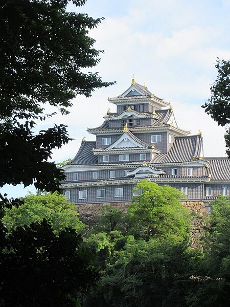 ファイル:Okayama castle.jpg