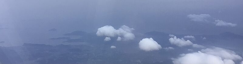 ファイル:上空から見た博多周辺.jpg