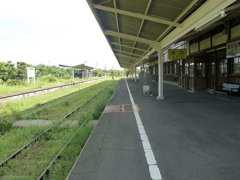 ファイル:Taisha Station Yard.JPG