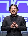 Satoru Iwata - Game Developers Conference 2011 - Day 2 (3) (cropped 2).jpg