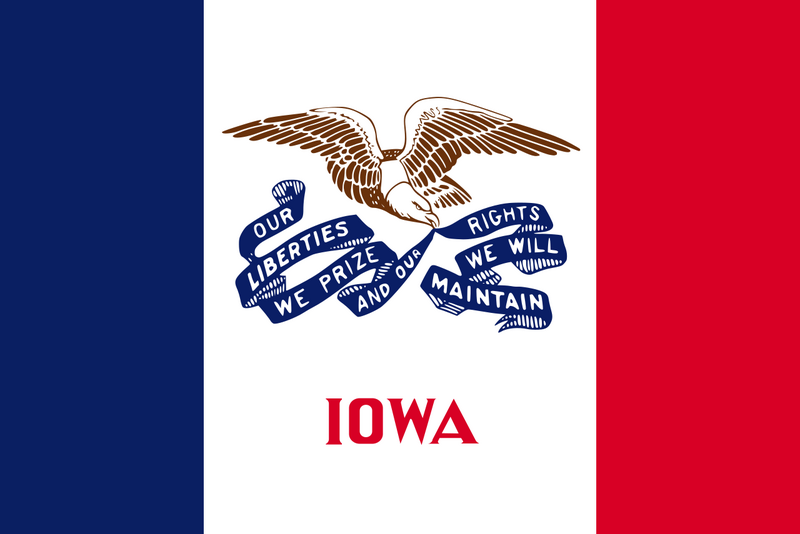 ファイル:アイオワ州旗.png