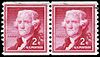 アメリカの切手 1954 2c ジェファーソン.jpg