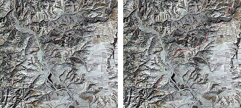 ファイル:万里の長城の衛星写真.jpg