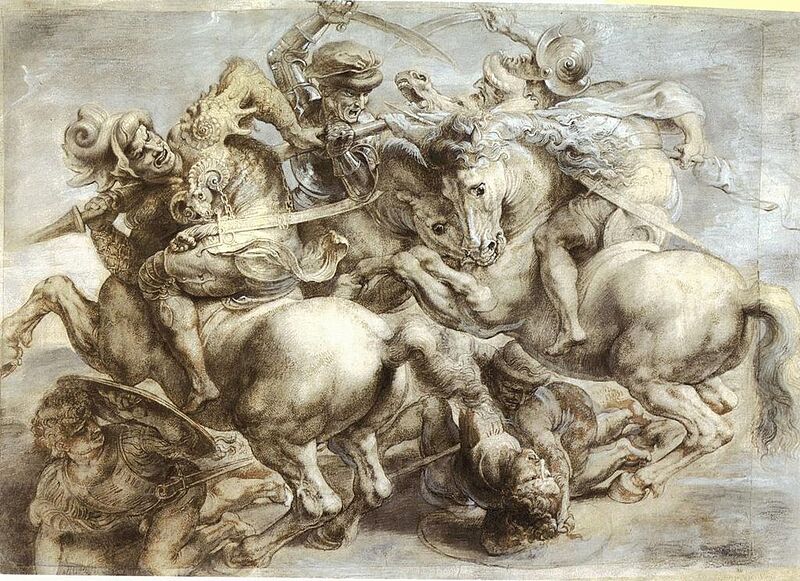 ファイル:Battle of Anghiari(Renard da Vinch-Peter Paul Rubens's copy).jpg